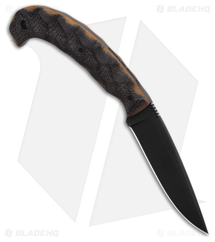 Winkler Knives Contingency Fixed Blade Wasp Laminate Sculpted (3.75" Black)