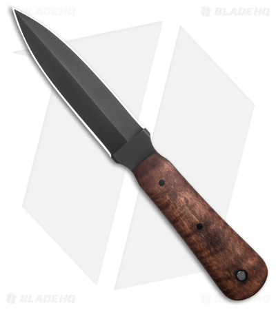 Winkler Knives Defense Dagger Fixed Blade Knife Maple (3.75" Black)