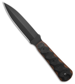 Winkler Knives Defense Dagger Fixed Blade Knife Wasp Laminate (3.75" Black)