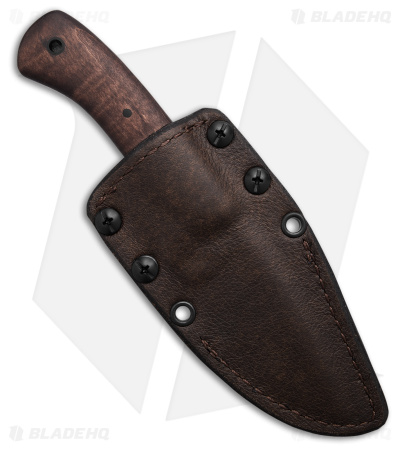 Winkler Knives Huntsman Fixed Blade Knife Maple Wood (3.5" Black)