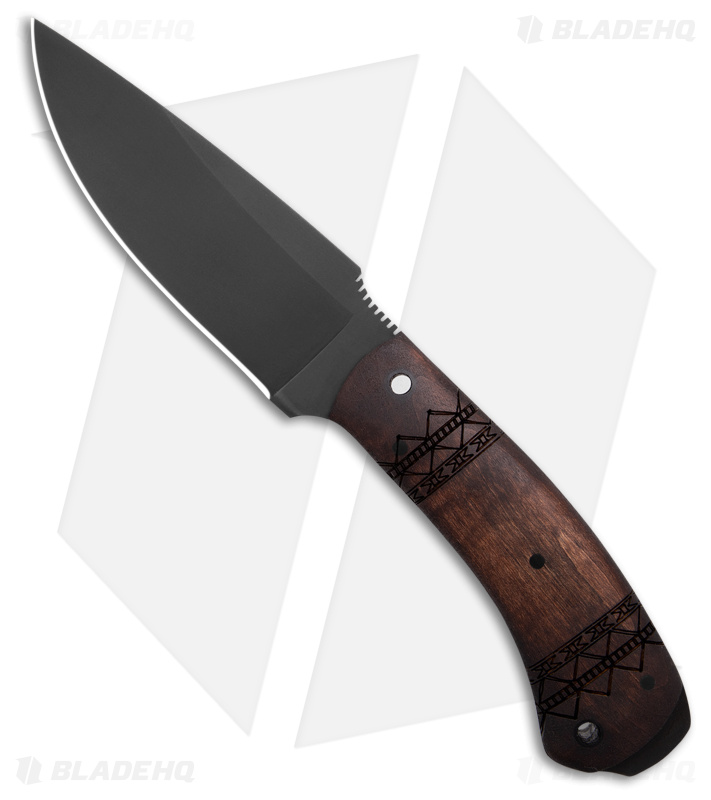 Winkler Knives Woodsman Fixed Blade Knife Tribal Maple (4.25" Caswell)