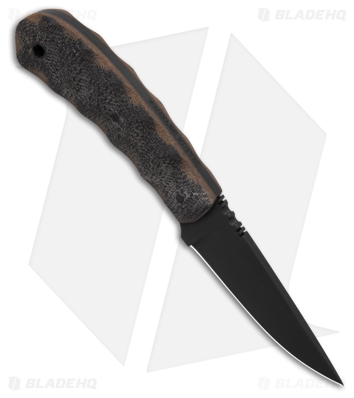 Winkler Standard Duty 2 Fixed Blade Knife Sculpted Wasp Laminate (3.25" Black)