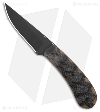 Winkler Standard Duty 2 Fixed Blade Knife Sculpted Wasp Laminate (3.25" Black)