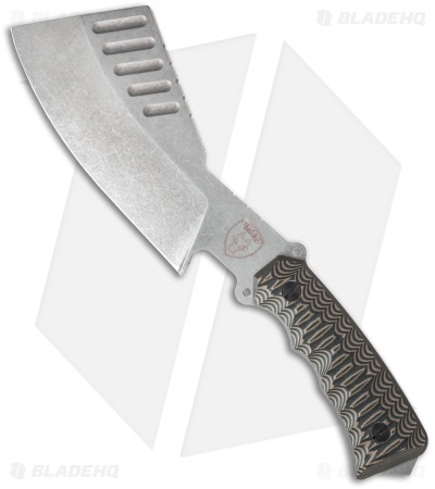 Wolfpack Survival Rough Wolf Knife Tan/Black G-10 (7.5" Stonewash) WP4