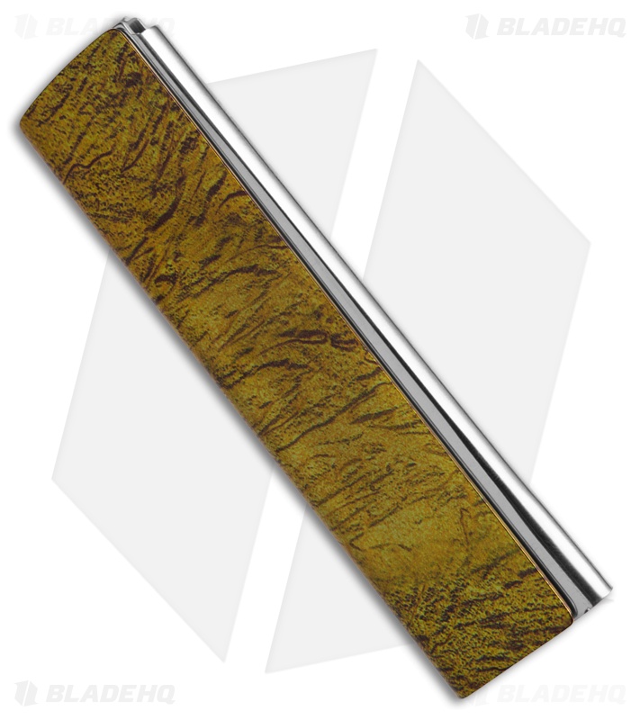 AGA Campolin Dragonfly Gravity Knife Brass Steel (2.9" Satin)