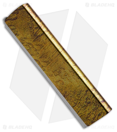 AGA Campolin Dragonfly Gravity Knife Brass Steel (2.9" Satin)