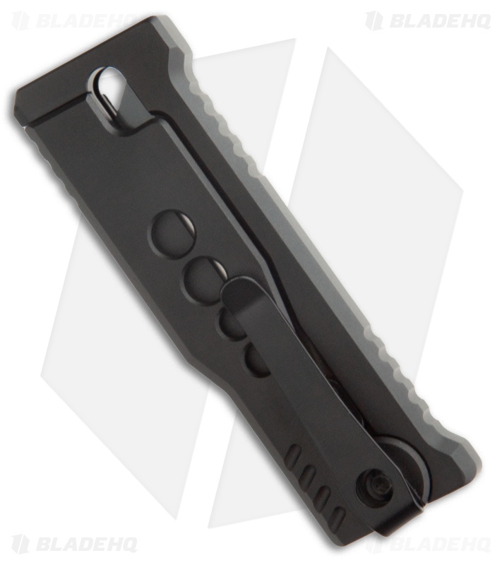 Reate EXO-U Gravity Knife Black Speedhole Aluminum