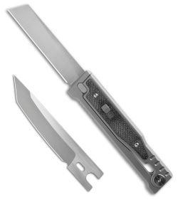 Reate OG EXO Coping Gravity Knife Titanium/Black Micarta (3.75" Satin)