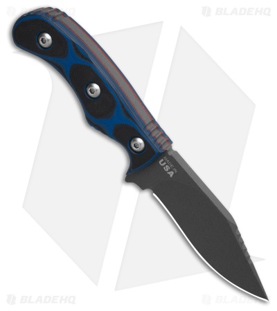 TOPS Knives Delta Unit 3 Fixed Blade Knife (3" Gray Plain) DEUT-03