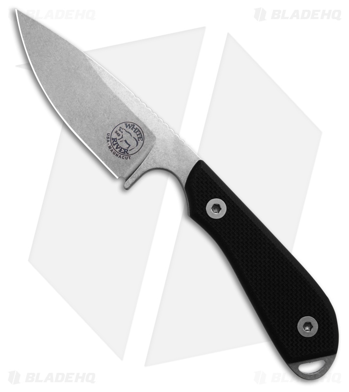 White River Knives M1-PRO MagnaCut Knife Black G-10