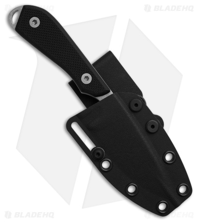 White River Knives M1-PRO MagnaCut Fixed Blade Knife Black G-10 (3" Stonewash)