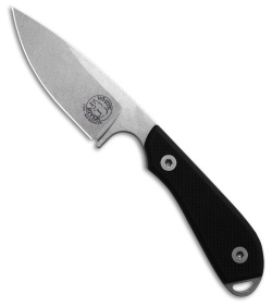 White River Knives M1-PRO MagnaCut Fixed Blade Knife Black G-10 (3&quot; Stonewash) | 207135