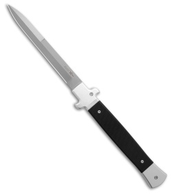 AKC X-Treme Shadow Bolster Release Automatic Knife Black G-10 (5" SW)