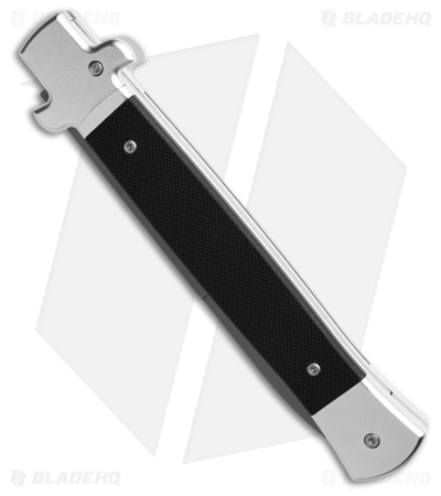 AKC X-Treme Shadow Bolster Release Automatic Knife Black G-10 (5" SW)