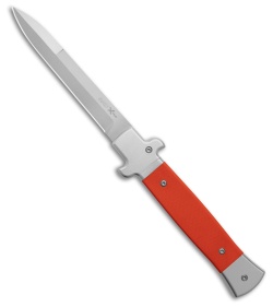 AKC X-Treme Shadow Bolster Release Automatic Knife Orange G-10 (4" SW)