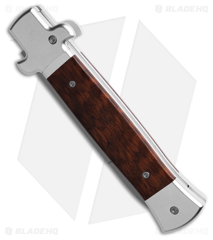 AKC X-Treme Bolster Release Automatic Knife Shadow Snakewood (4" SW)