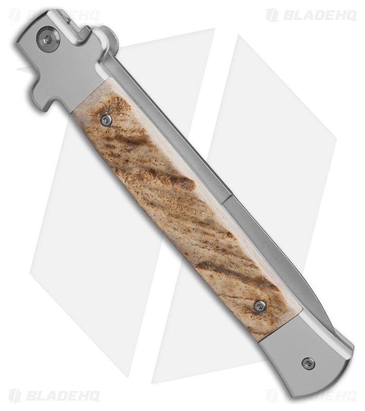AKC X-Treme 11" Shadow Bolster Release Automatic Knife Stag (5" SW)