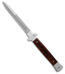 AKC X-Treme 11&quot; Shadow Bolster Release Automatic Knife Snakewood (5&quot; SW) | 205537