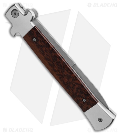 AKC X-Treme 11" Shadow Bolster Release Automatic Knife Snakewood (5" SW)