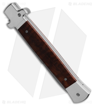 AKC X-Treme 11" Shadow Bolster Release Automatic Knife Snakewood (5" SW)
