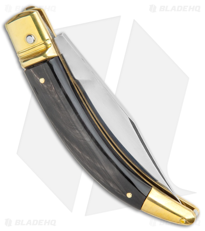 AGA Campolin Diana Lever Lock Automatic Brass Dark Horn (3.75" Satin)