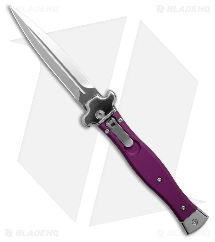AGA Campolin Zero Lever Lock Auto Knife Violet Aluminum