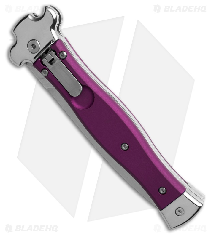 AGA Campolin Zero Lever Lock Auto Knife Violet Aluminum