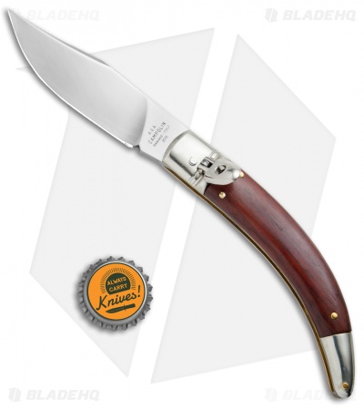 AGA Campolin Diana Lever Lock Automatic Knife Cocobolo  (3.75" Polish)