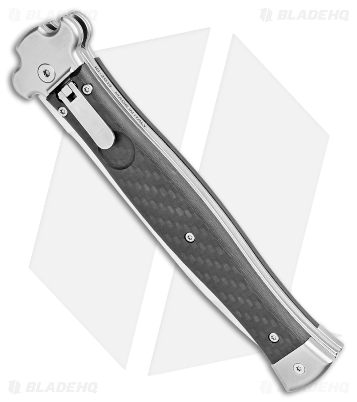 AGA Campolin Zero+ Italian Leverlock Automatic  Carbon Fiber (4.5"Sat Dag)*DISC*