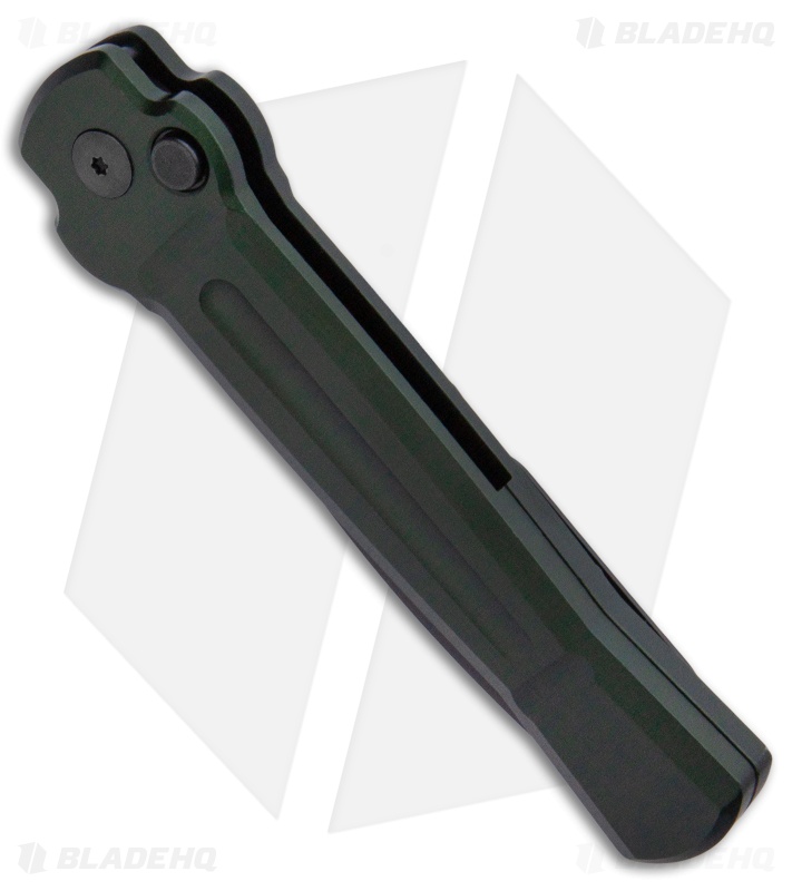 AKC X-treme Ace Automatic Knife Dark Green (3.6" Black)