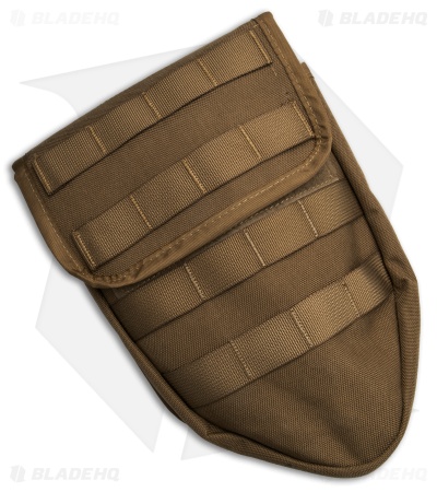 Fox Knives Folding Spade Packable Shovel w/ Nylon Pouch (Black or Brown)