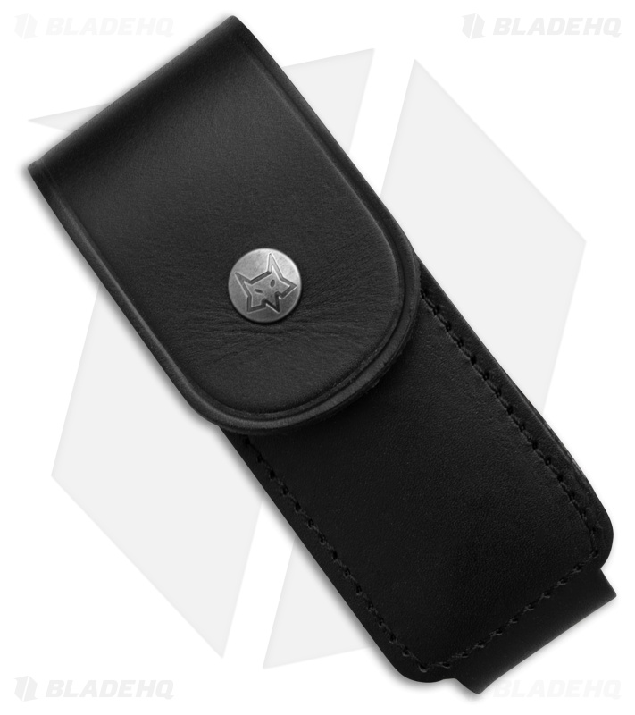 Fox Knives Pro-Hunter Folder Liner Lock Knife Black Canvas Micarta (3.74" SW)