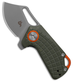 BlackFox Puck Liner Lock Knife OD Green G-10 (1.75&quot; Bead Blast) BF761OD | 191614