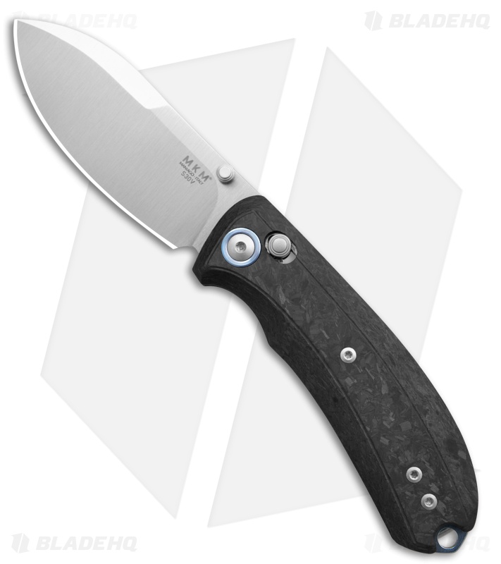 MKM Bolero Crossbar Lock Knife Carbon Fiber (3" Satin S30V)