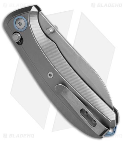 MKM Bolero Crossbar Lock Knife Gray Titanium (3" Stonewash S30V)