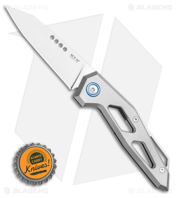 MKM Edge Slip Joint Knife Gray Titanium (2.9" Satin) 