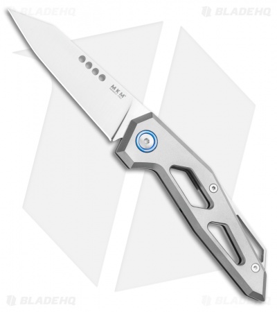 MKM Edge Slip Joint Knife Gray Titanium (2.9" Satin) 