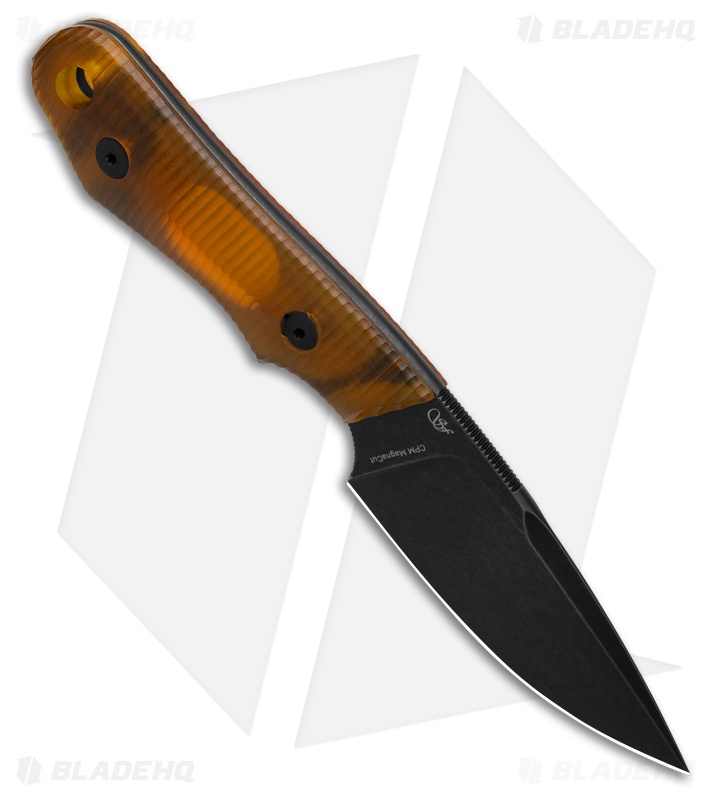 Viper Handy Fixed Blade Knife Yellow Ultem MagnaCut Black SW