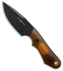 Viper Handy Dark MagnaCut Fixed Blade Knife Ultem (3.4&quot; Black SW) | 210503