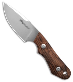 Viper Knives Handy Fixed Blade Knife Wood (3.4&quot; Satin) VT4038NO | 197407