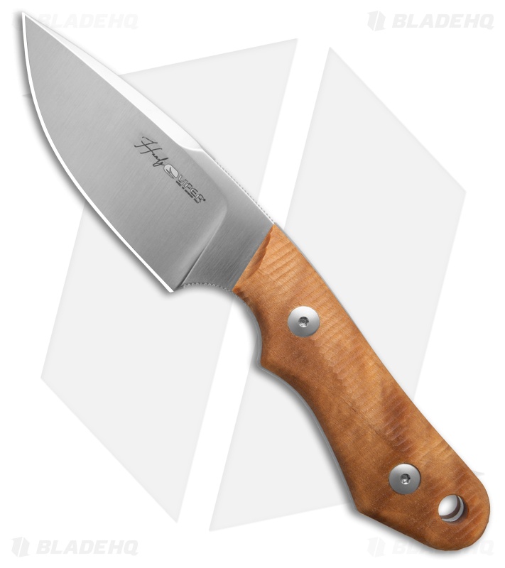 ハイパーナイフ6 Viper Handy Fixed Blade Knife Wood SW - Blade HQ