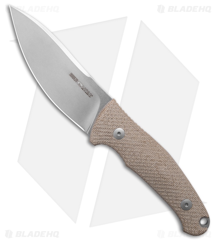 Viper Knives Jens Anso Nordlys Fixed Blade Knife Natural Micarta (3.9" SW)