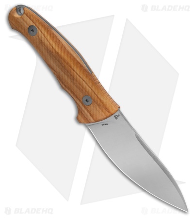 Viper Knives Jens Anso Nordlys Fixed Blade Knife Olive Wood (3.9" Satin)