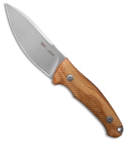 Viper Knives Jens Anso Nordlys Fixed Blade Knife Olive Wood (3.9" Satin)