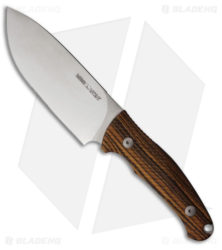 Viper Knives Ranger Fixed Blade Knife | Bocote Wood Satin