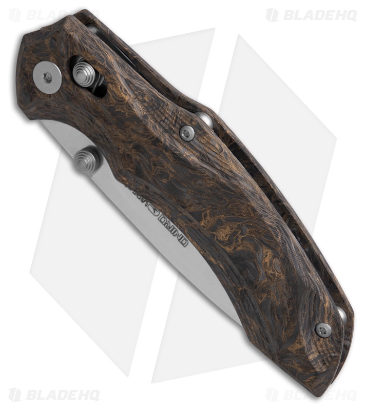 Viper Knives Oniro Knife Gold Dark Matter Fat Carbon Satin