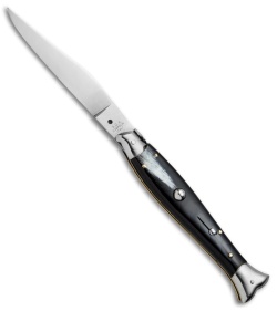 AGA Campolin 10" Fishtail Picklock Italian Automatic Brazil Horn (4.5" Polish)