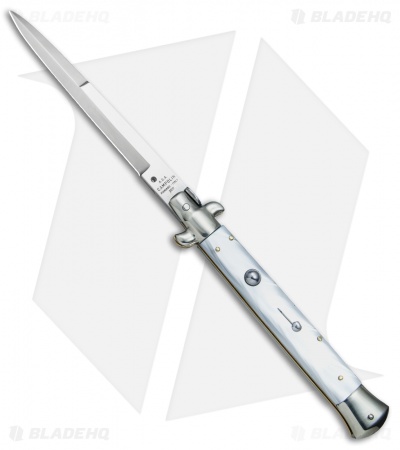 AGA Campolin 11" Picklock Automatic Italian Stiletto Pearlex (5" Satin) 2017