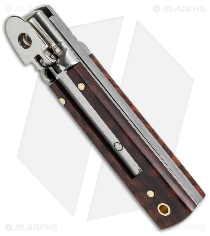 AKC Classic 6" Lever Lock Automatic Italian Knife Snakewood (2.5