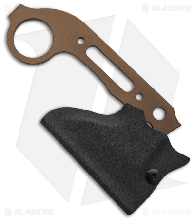 Red Horse Knife Works Karamahawk Mini Tomahawk Barebones Bronze w/ Kydex Sheath